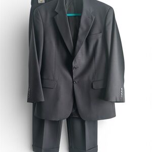 Corporate Image by Tom James Men's 2 Button Wool Suit Size 40R 34x30